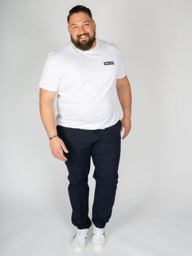 Tee-shirt Eden Park grande taille coll rond