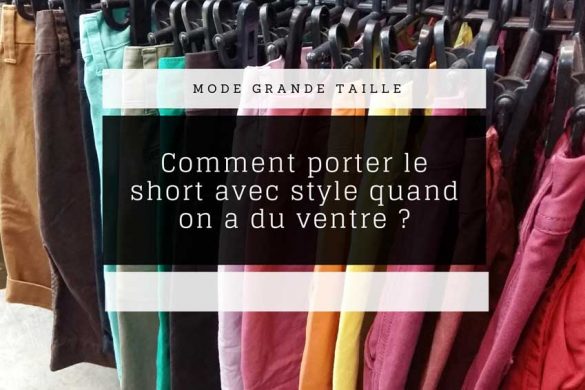 short pour homme avec du ventre