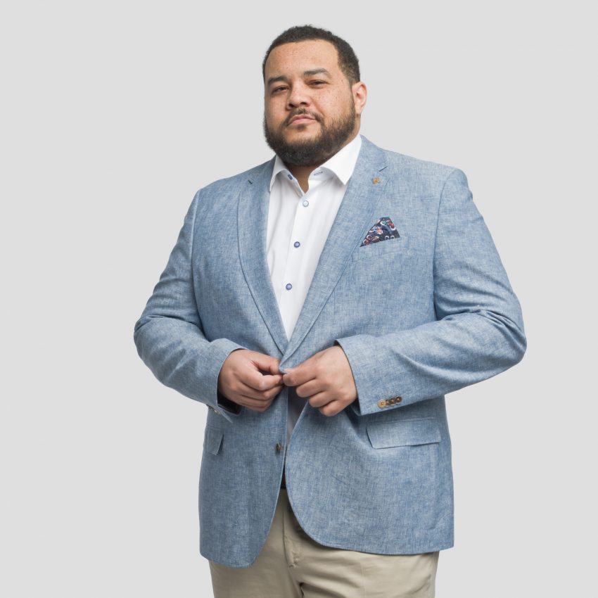 Veste de costume grande taille pour les fêtes de fin d'année