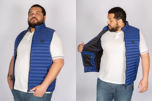 Veste sans manche : idées de looks pour homme grande taille