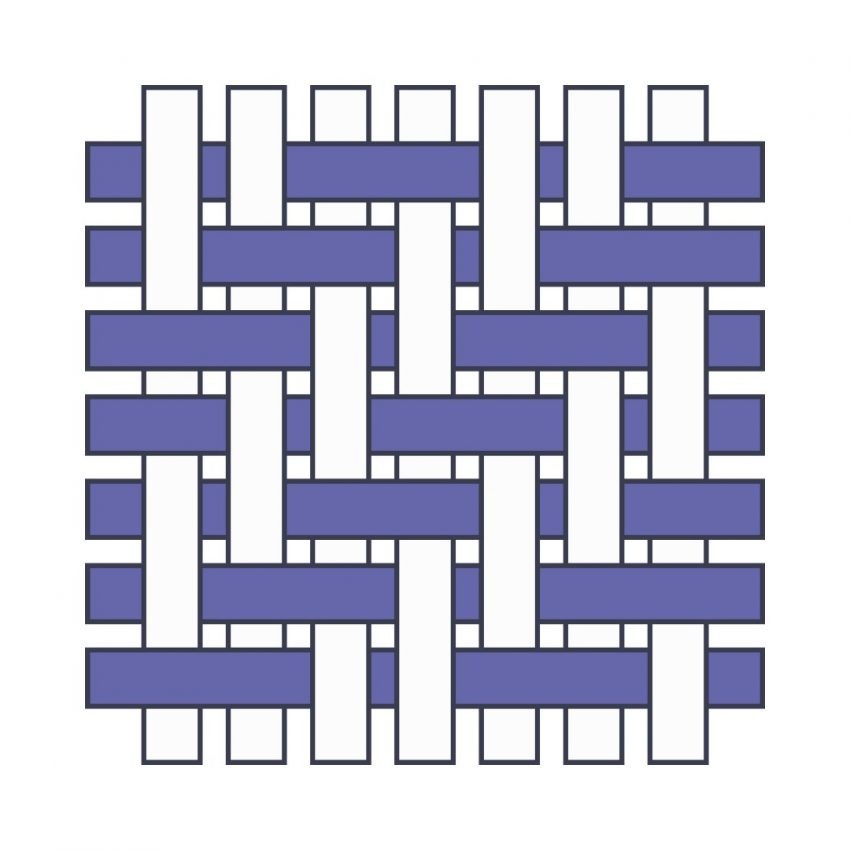 Tissage chemise armure sergée