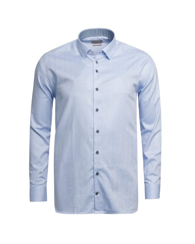 Chemise homme grande taille chevron bleu J.Ordell