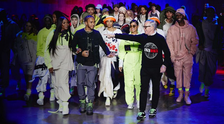 Tommy Hilfiger défilé Lewis Hamilton, Naomi Campbell