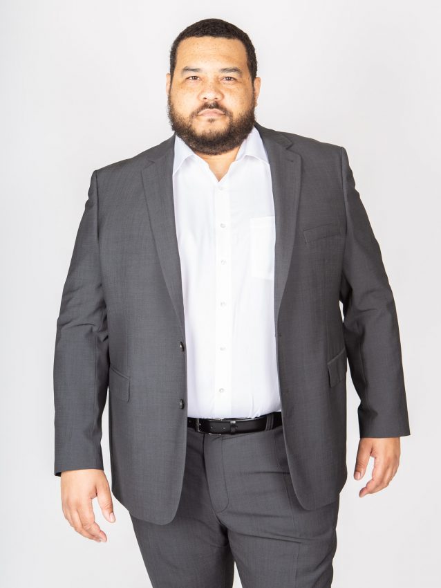 Costume grande taille veste J.Ordell antharcite