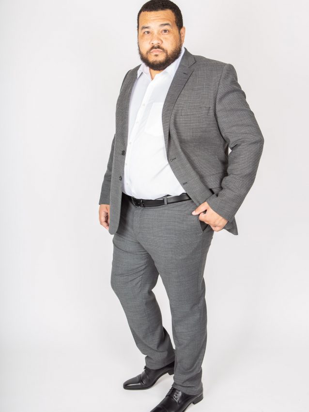 Look printemps costume homme grande taille