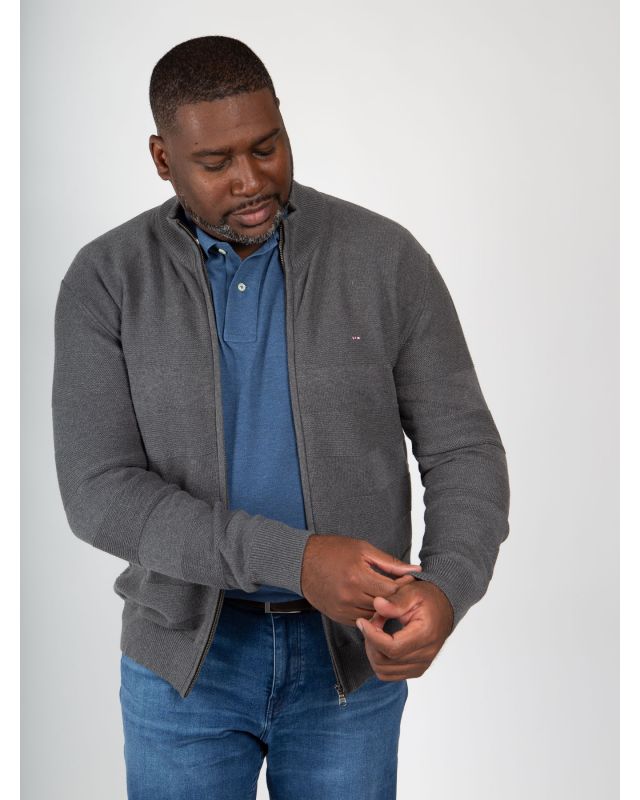 Bien s'habiller pour le printemps homme - look pull grande taille