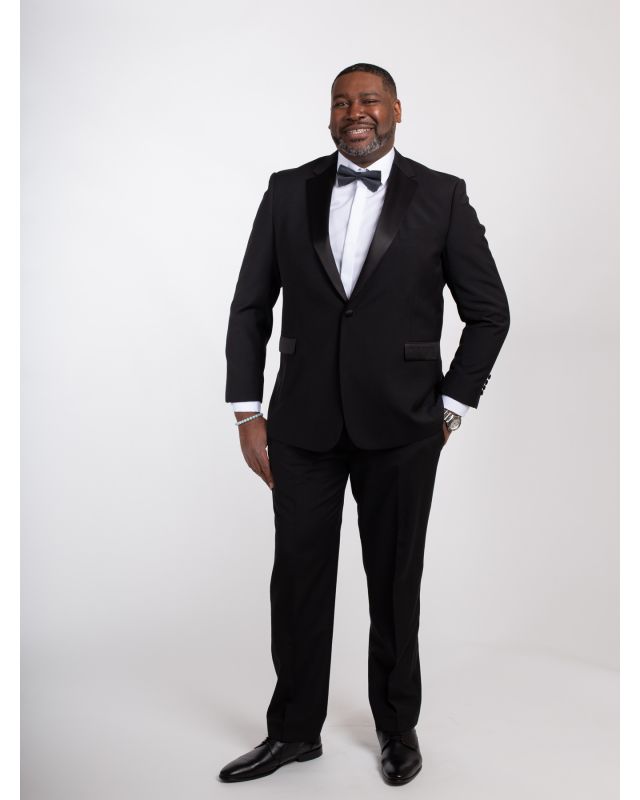 Look printemps homme grande taille smoking