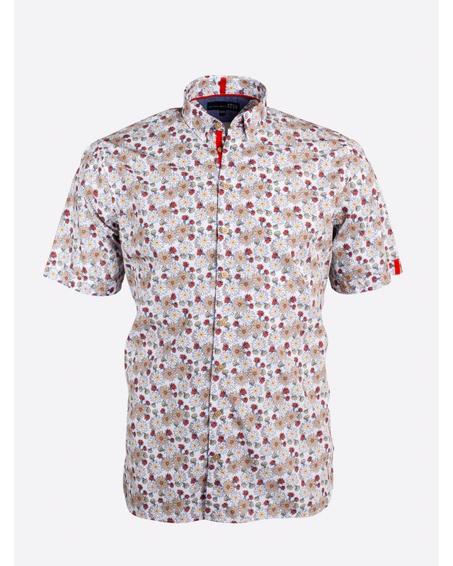 chemisette grande taille motif tournesol