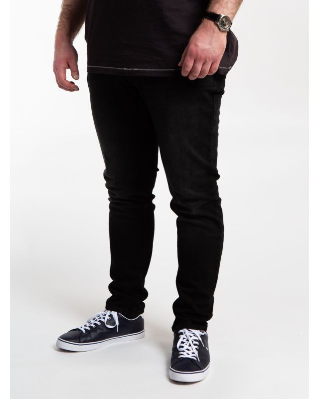 Jean homme grande taille camel active noir