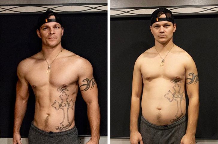 Instagram VS Reality - Body Postive Homme