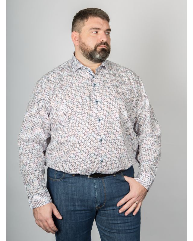 cadeau fêtes des pères chemises repassage facile homme grande taille