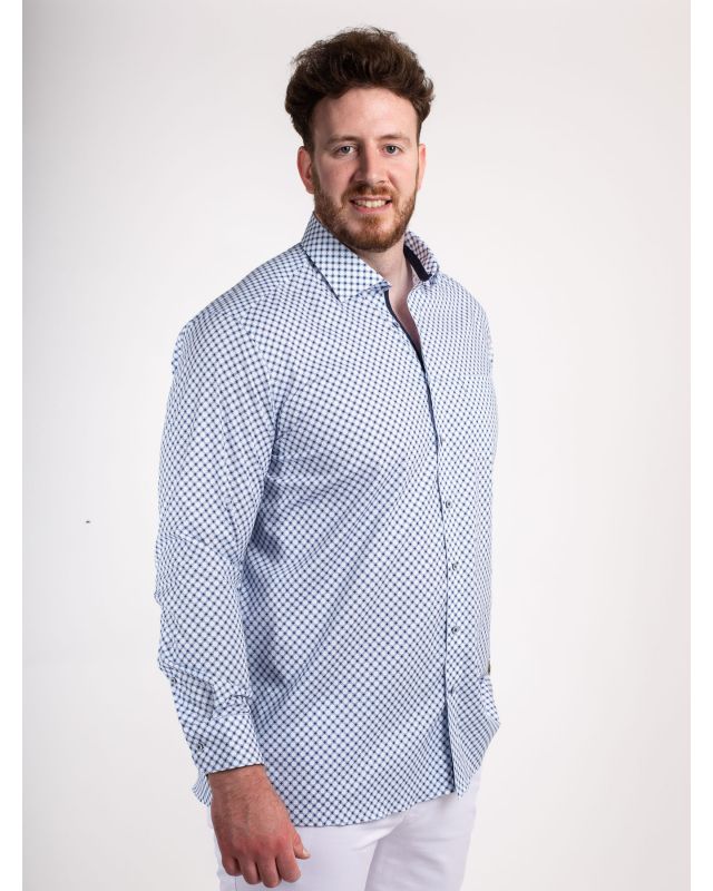 cadeau fêtes des pères chemises repassage facile homme grande taille Maneven