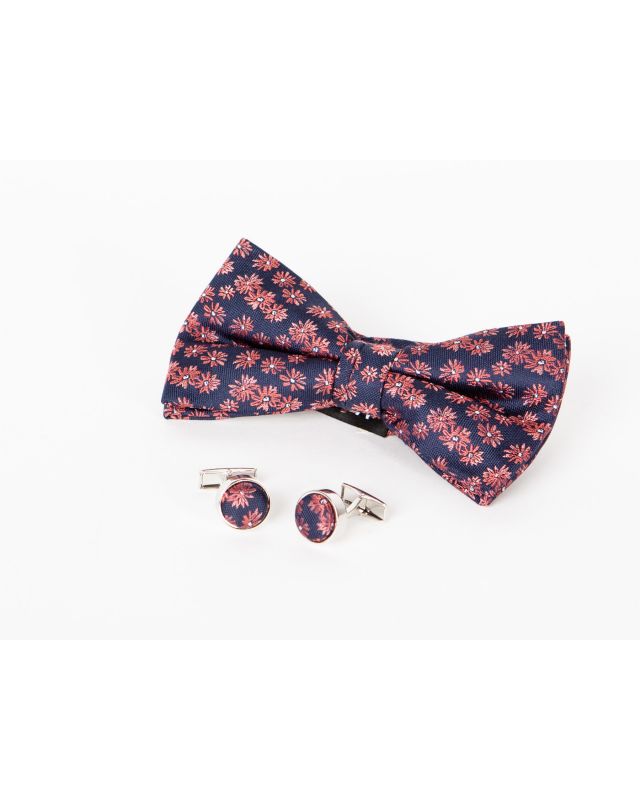 fête des pères 2002 cadeau coffret nœud papillon bouton de manchette