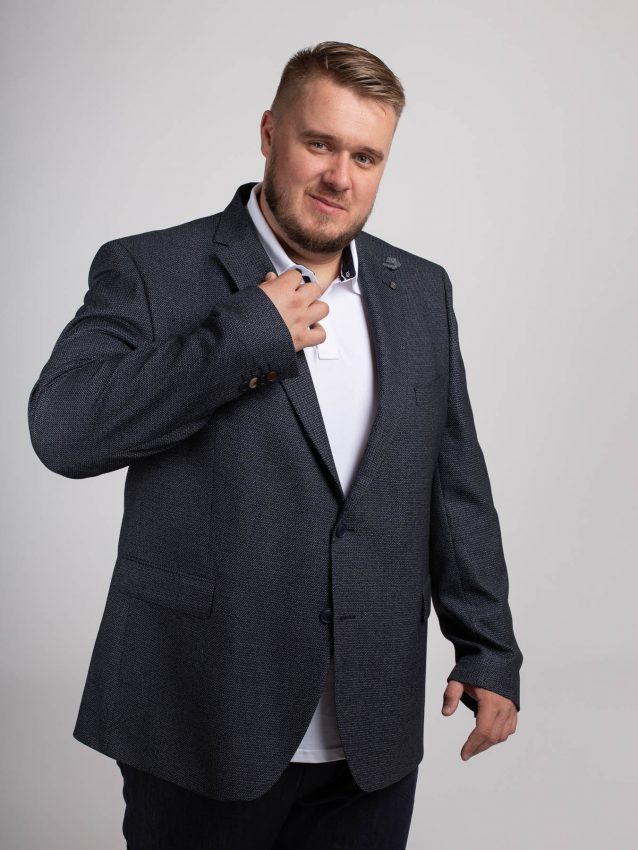 Tenue de rentrée Homme veste armurée digel pour homme fort