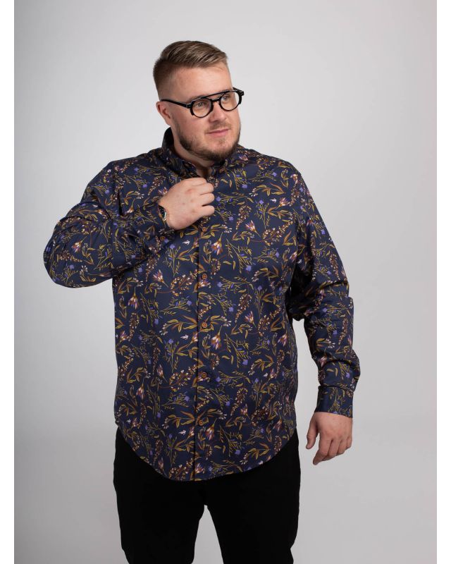 chemise fleurie homme grande taille Ruckfield