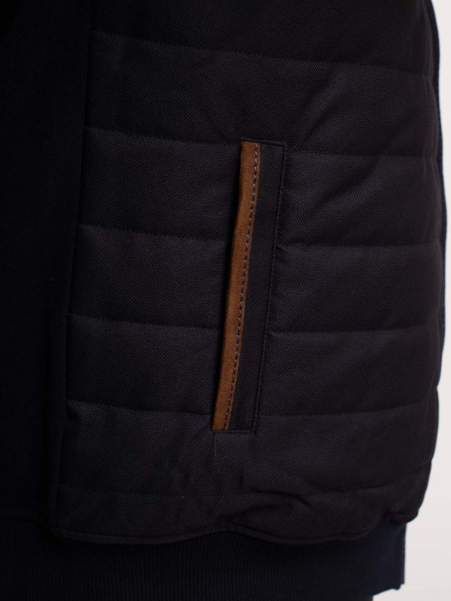 Poche détails blouson Maneven grande taille