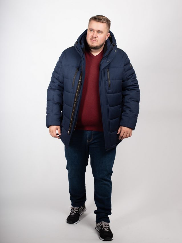 Doudoune homme grande taille pour l'hiver - Look casual