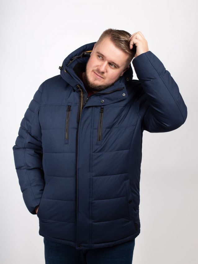 Doudoune grande taille homme décontracté