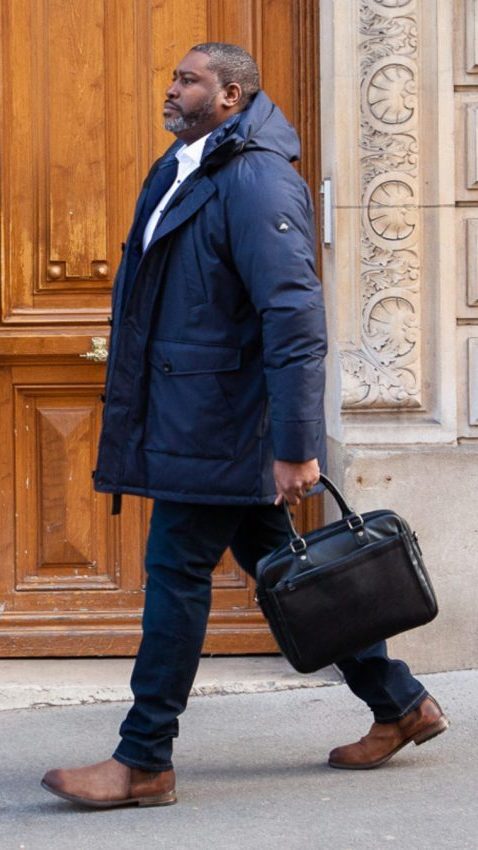 Manteaux grande taille homme Look de bureau