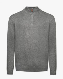 Pull camionneur grande taille gris