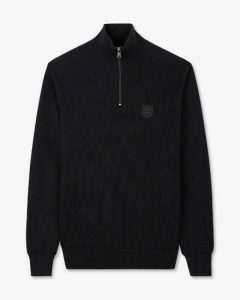 Pull homme fort noir