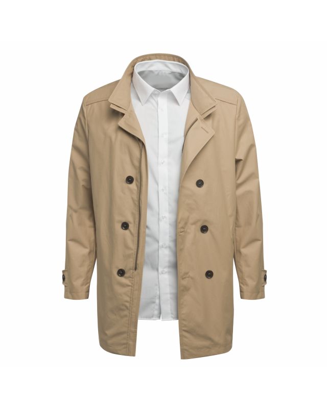 Manteau trench homme grande taille
