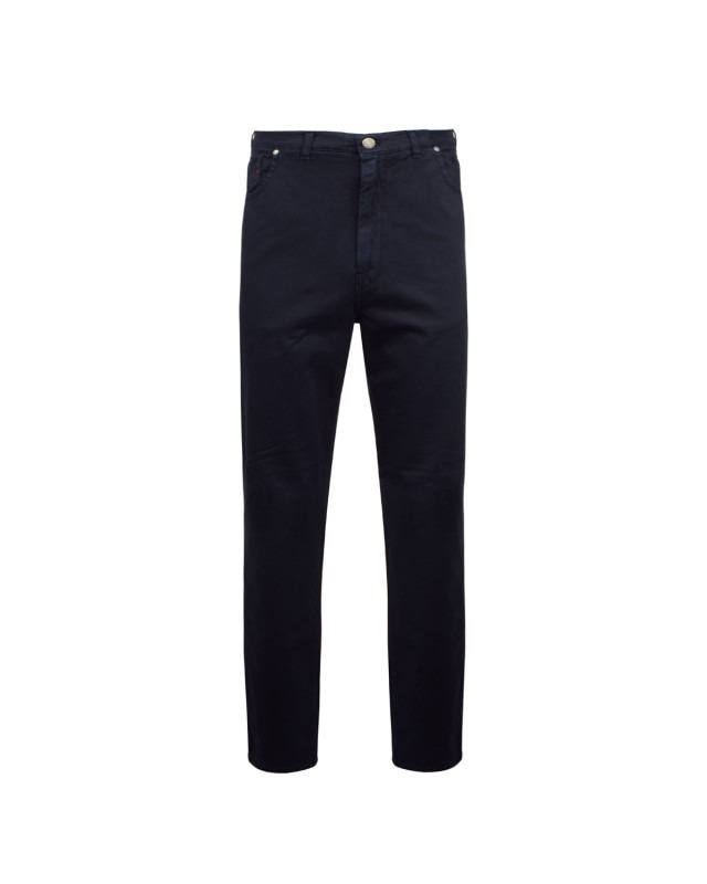 Pantalon chino bleu marine homme grande taille