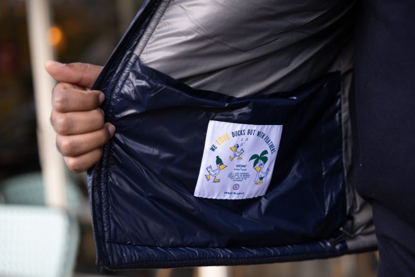 Doudoune sans manches grande taille homme Serge Blanco