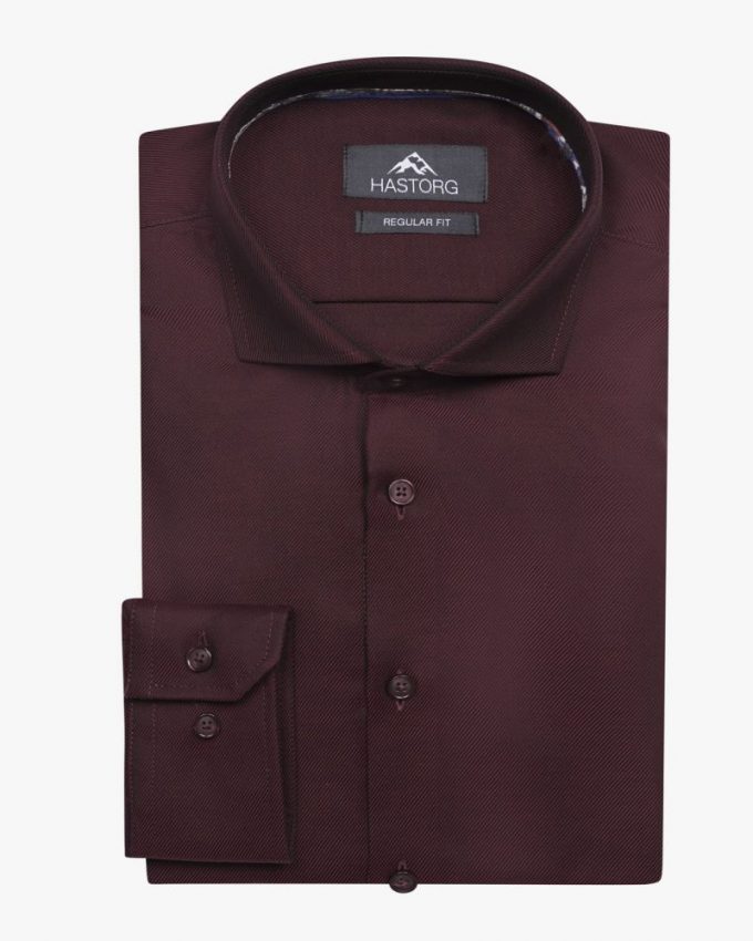 Cadeaux de Noël homme grande taille : une chemise bordeaux