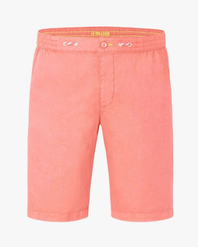Short en lin grande taille homme pour l'été