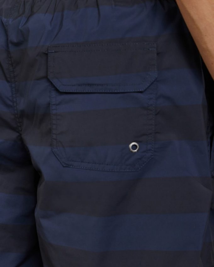 Short de bain à rayures grande taille homme pour l'été Edeb Park