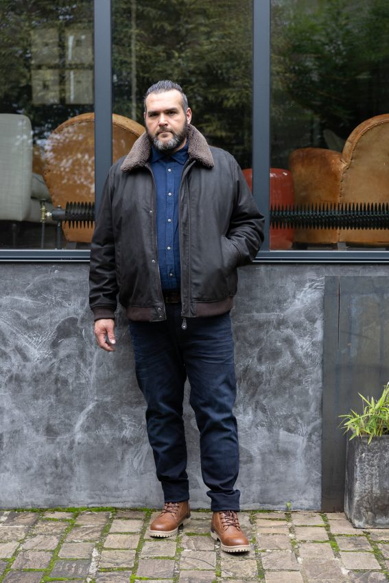 Tenue automne-hiver style biker motard chic