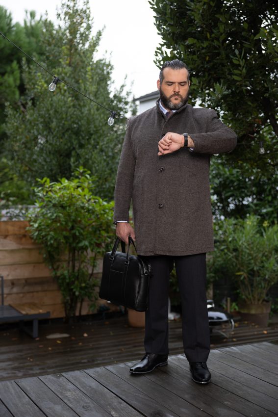 Looks automne-hiver grandes tailles en manteau