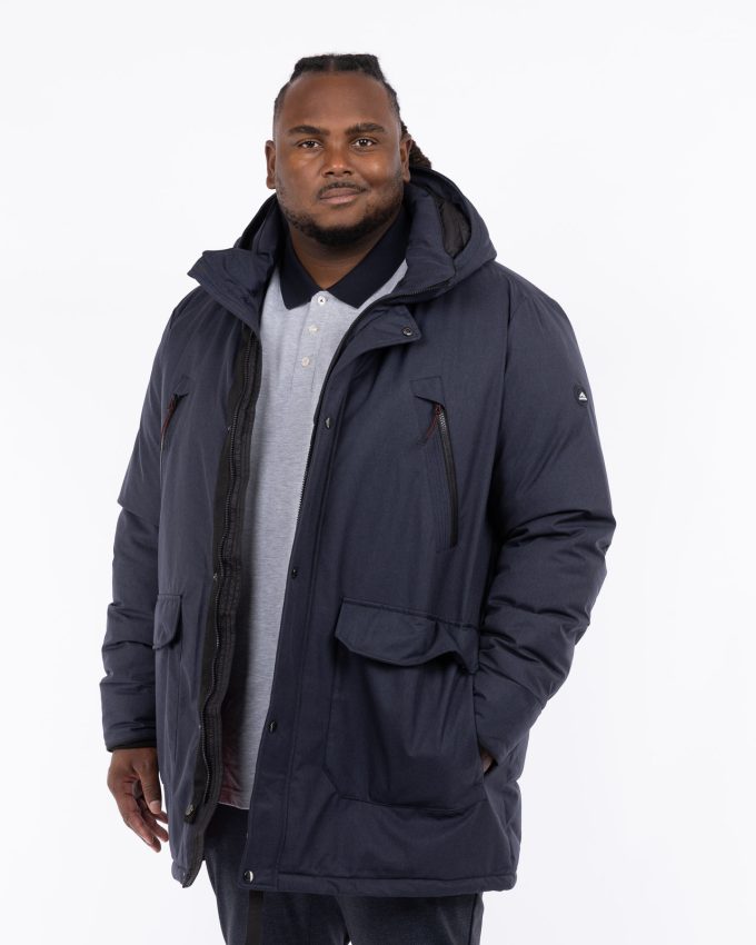 Parka d'hiver pour homme XXL grande taille