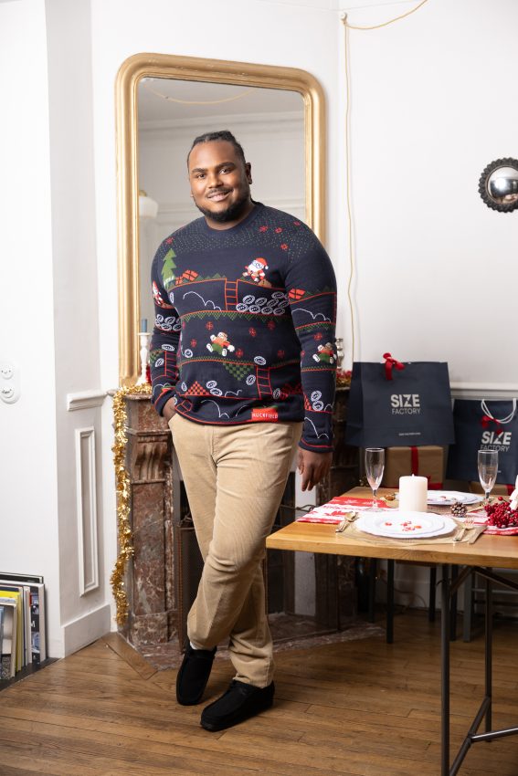 Tenue de Noël pour homme grande taille