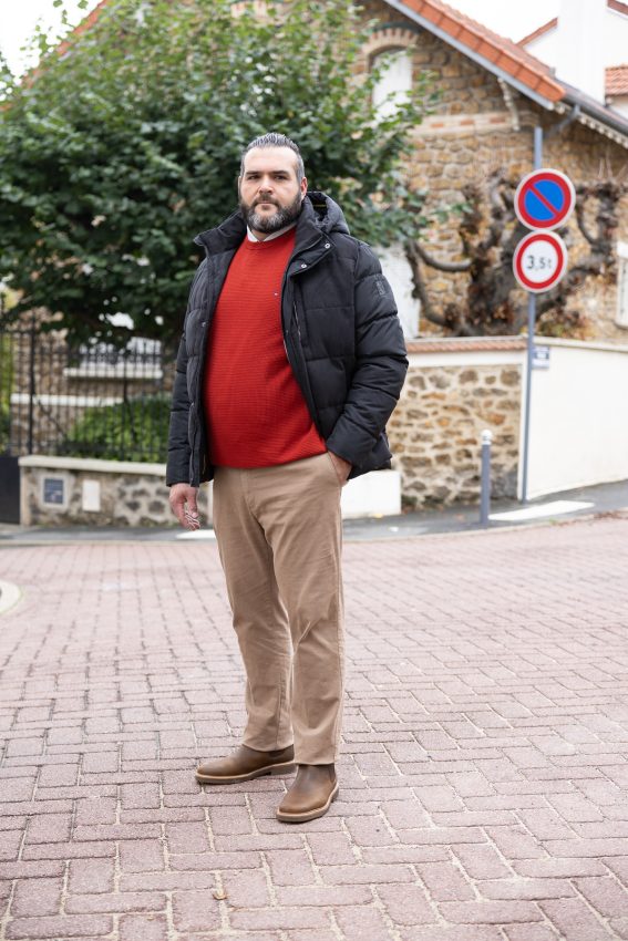 idées de tenues hiver homme grande taille