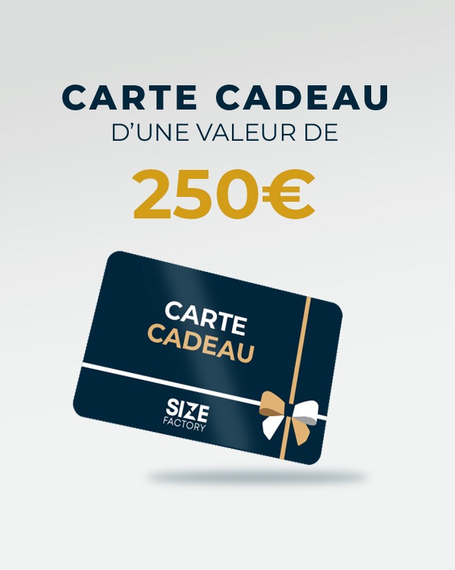 Carte Cadeau Size Factory